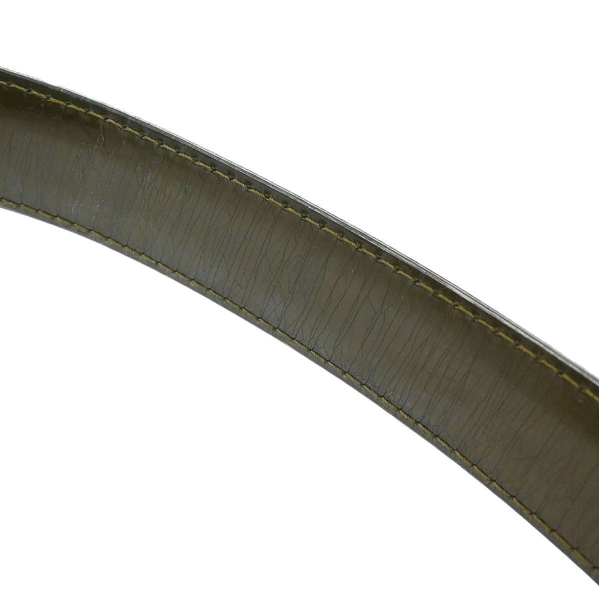 Christian Dior * Green Python Saddle Handbag