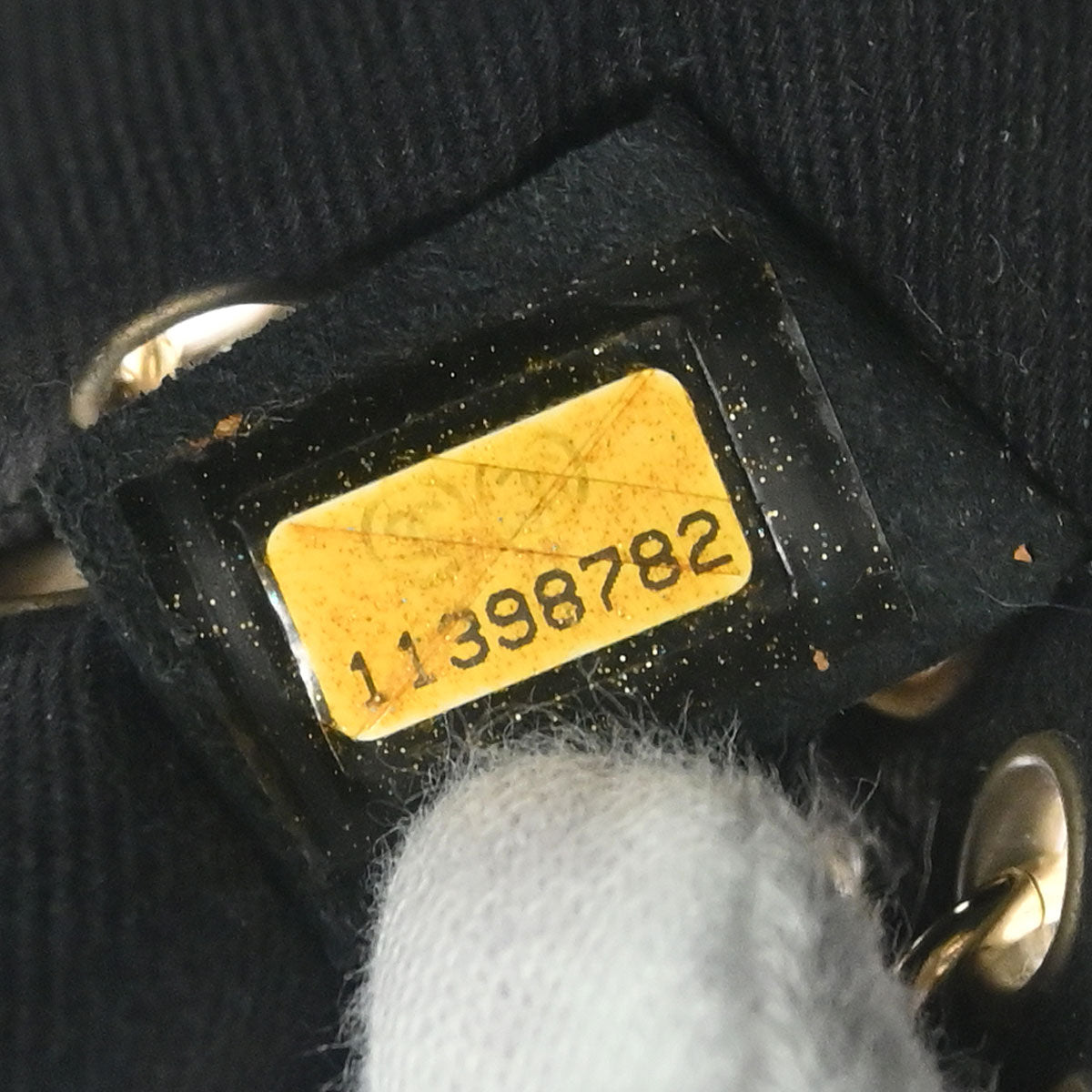 Chanel 2006-2008 Black Lambskin Choco Bar Shoulder Bag