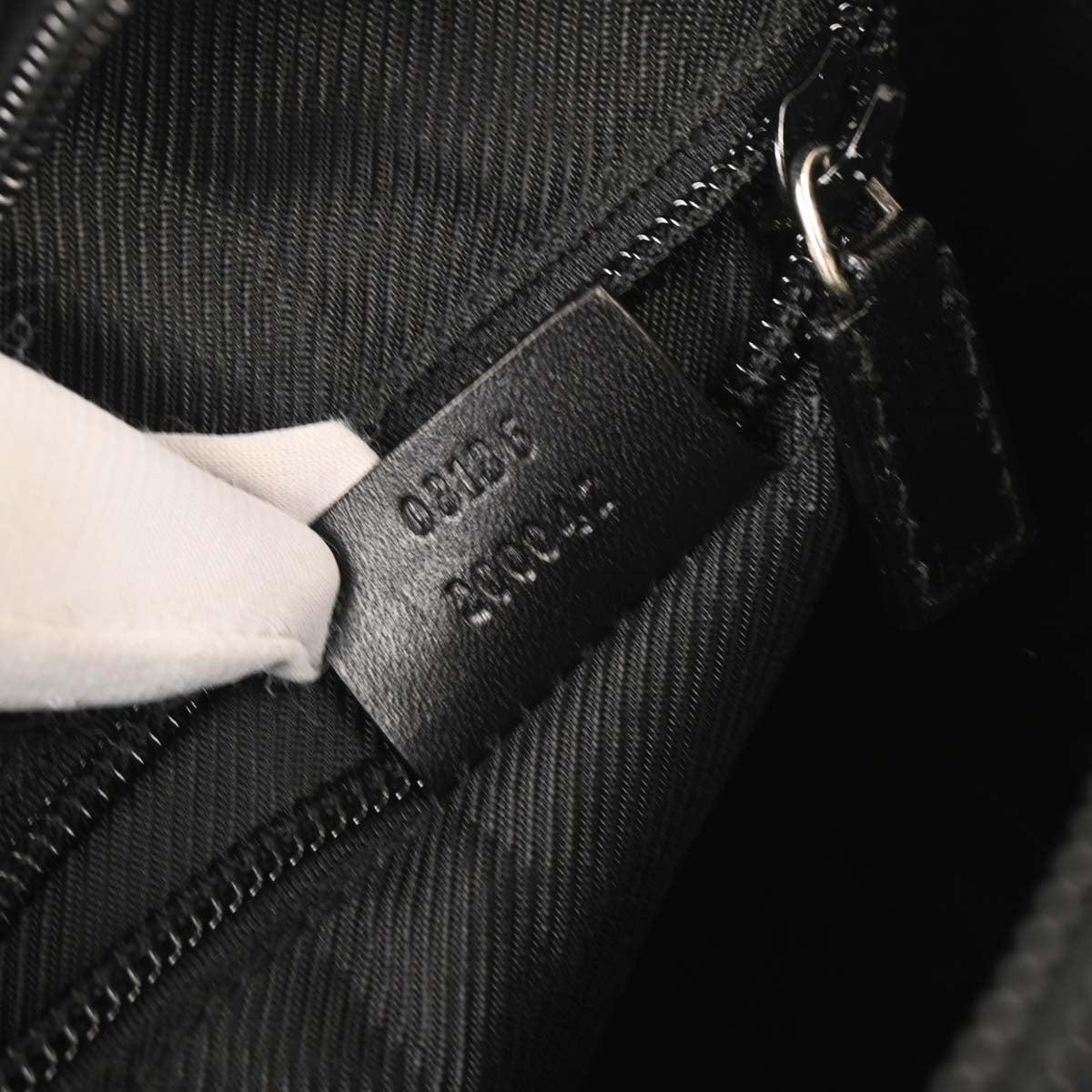 Gucci Black GG Shoulder Bag