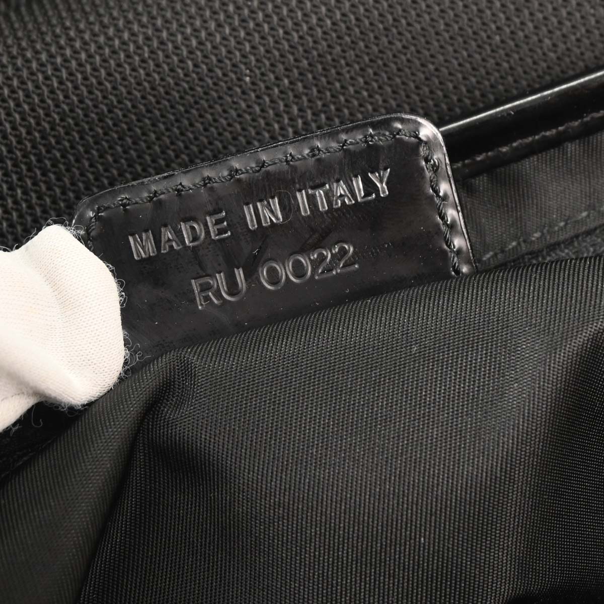 Christian Dior Black Saddle Shoulder Bag