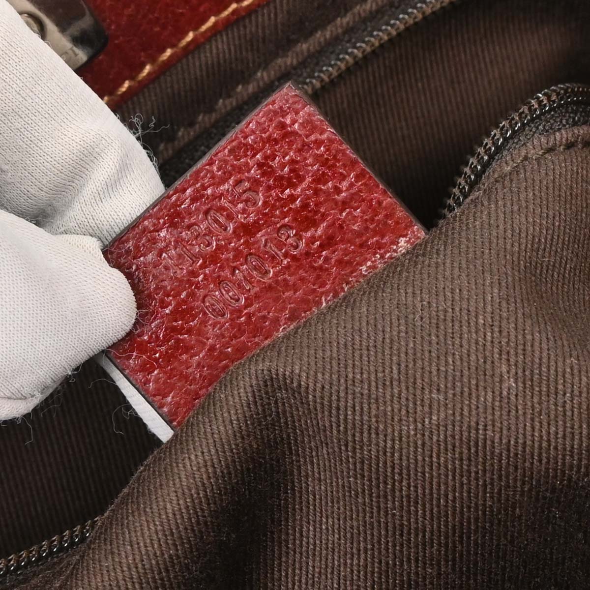 Gucci Brown Bordeaux GG Tote Bag