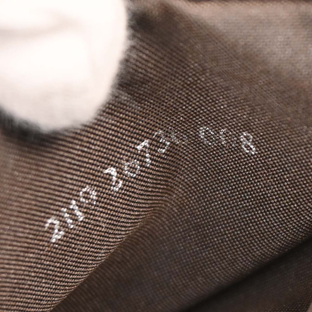 Fendi Navy Denim Shoulder Bag