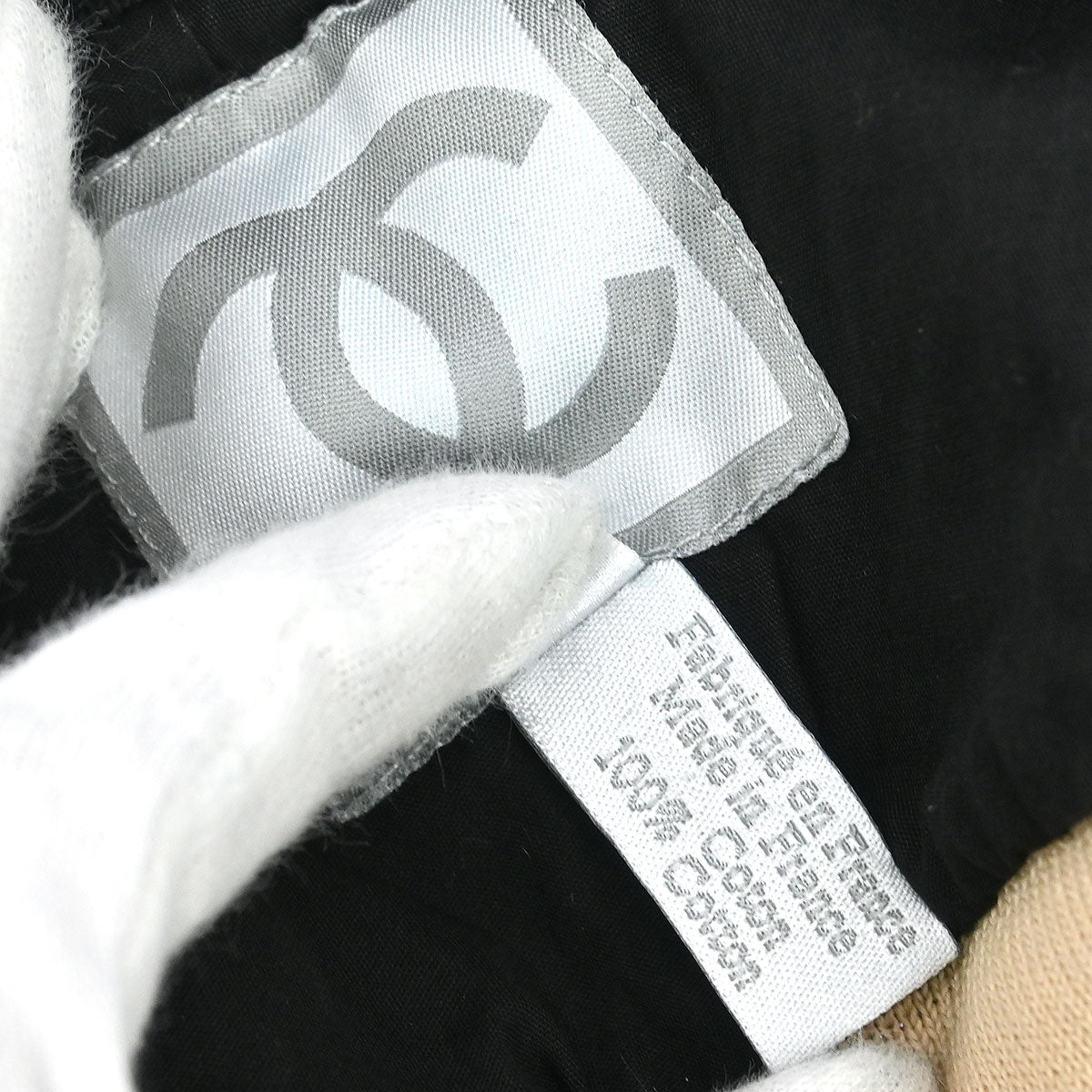 Chanel Sport Line Hat Black #M Small Good