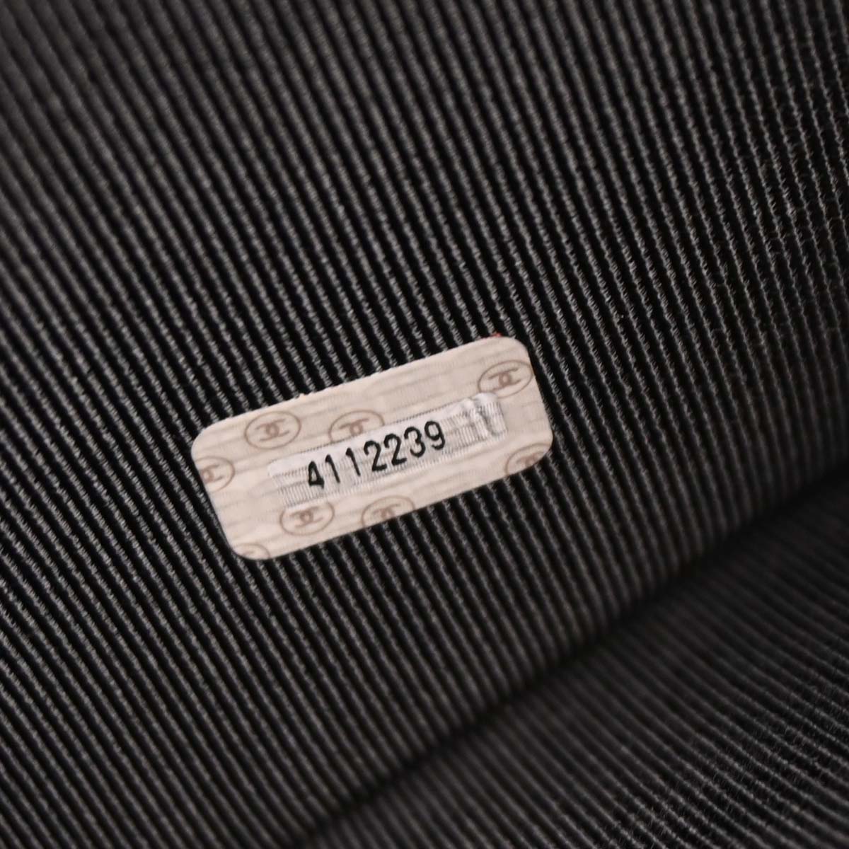 Chanel Black Caviar Triple CC Shoulder Tote Bag