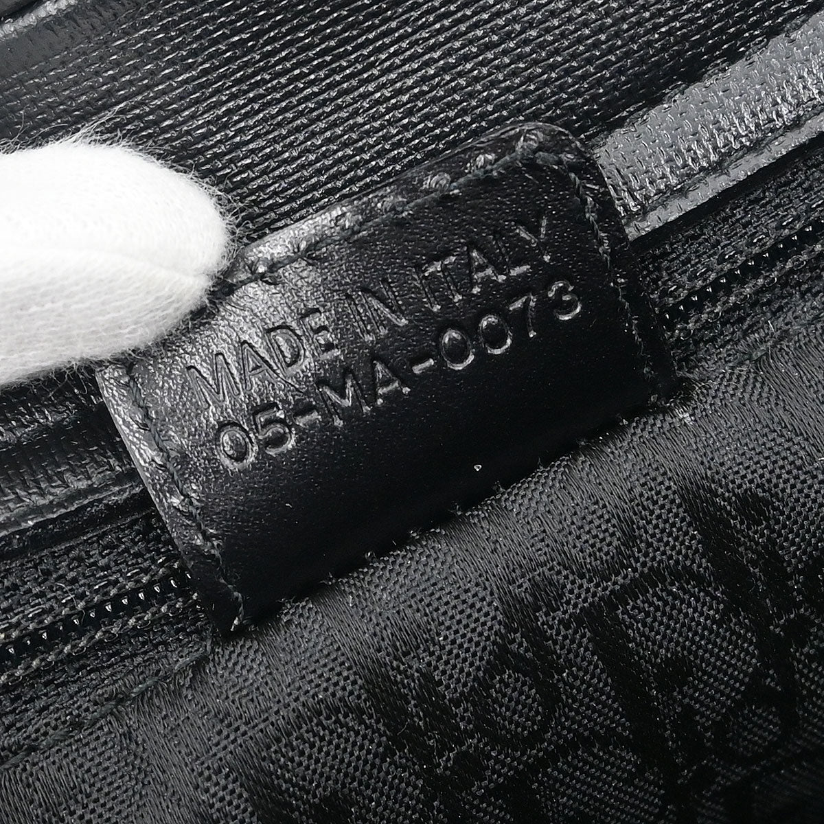 Christian Dior Black Leather Handbag