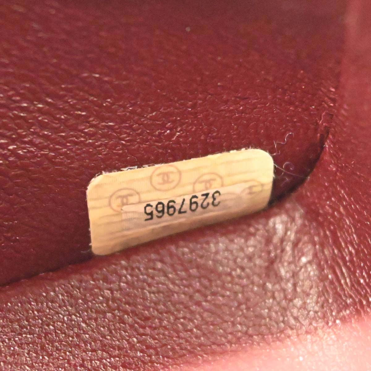 Chanel Black Lambskin Small Classic Double Flap Shoulder Bag