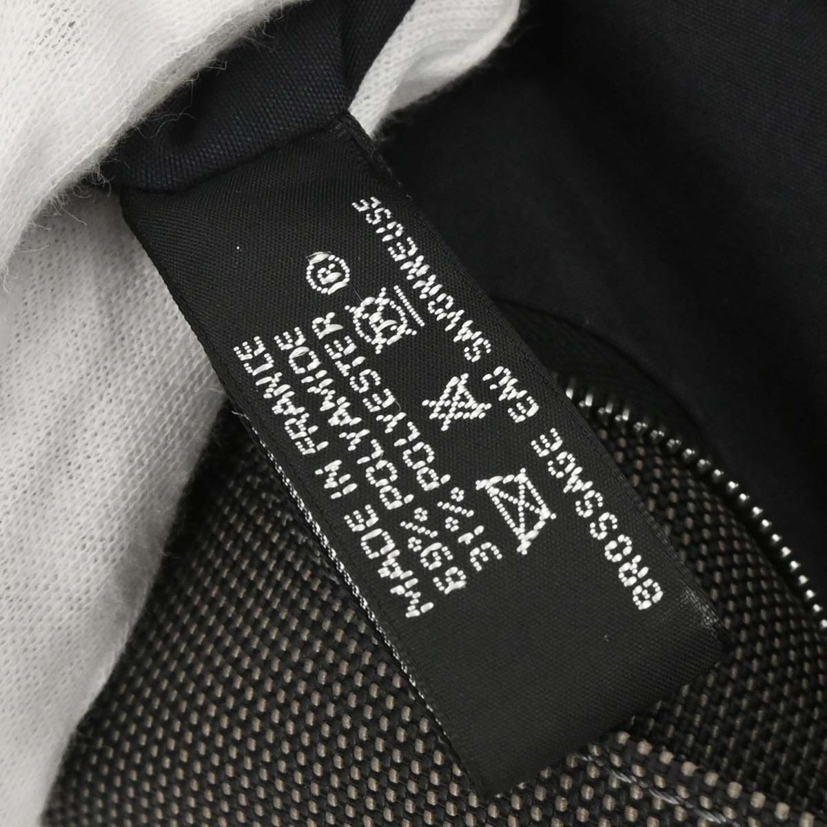 Hermes Gray Canvas Herline Cabas Tote Bag