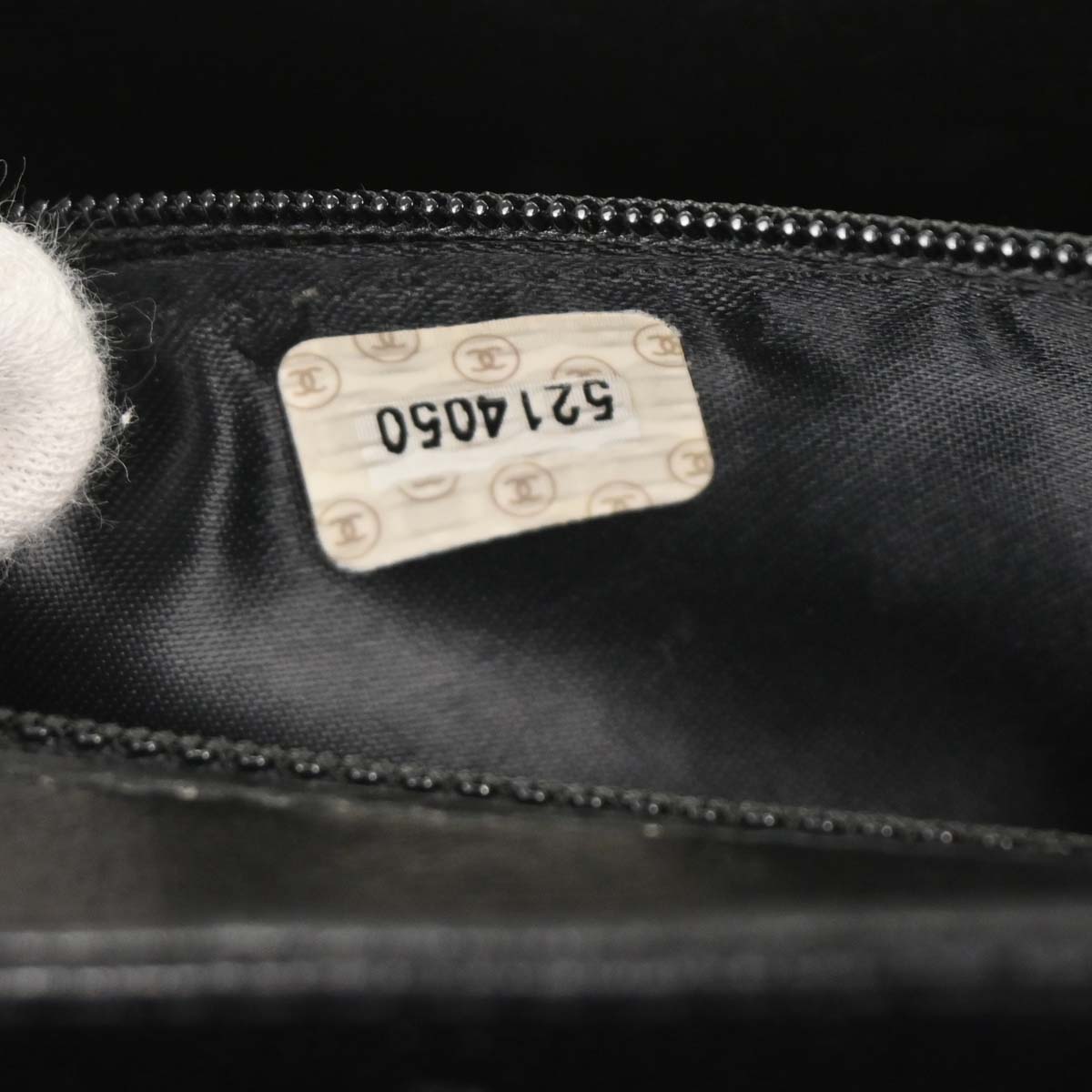 Chanel 1997-1999 Black Caviar Handbag