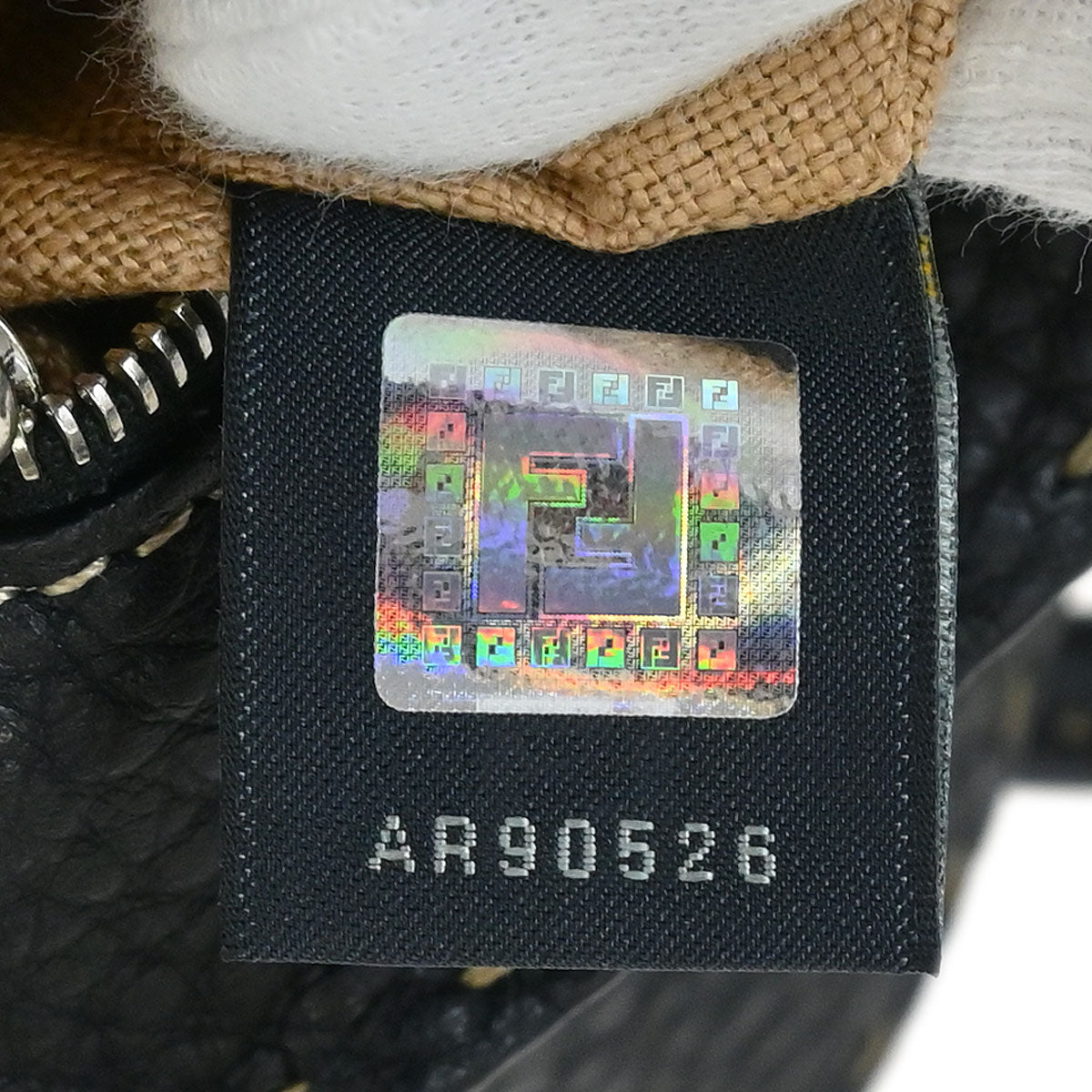 Fendi Black Leather Handbag