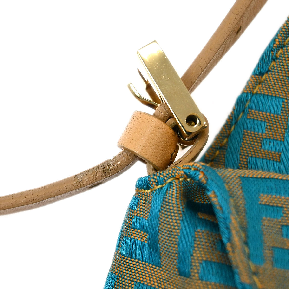 Fendi Blue Zucchino Handbag