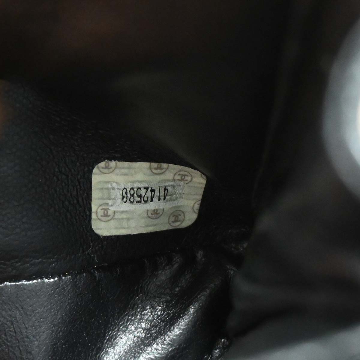 Chanel 1996-1997 Black Patent Leather Double Sided Flap Shoulder Bag