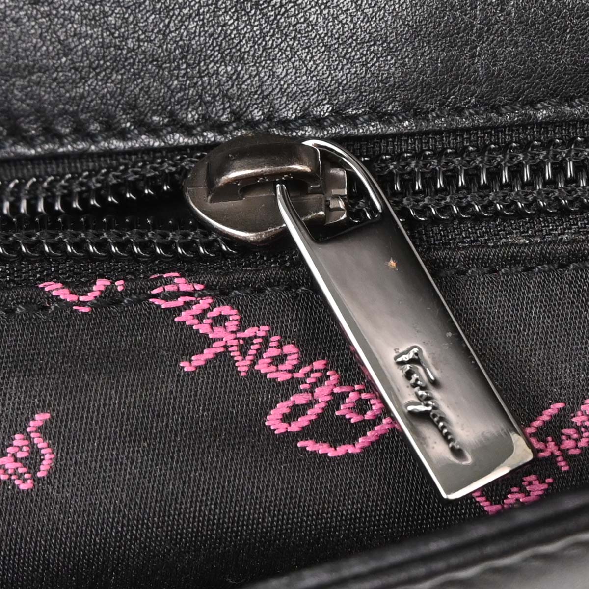 Salvatore Ferragamo Black Gancini Handbag