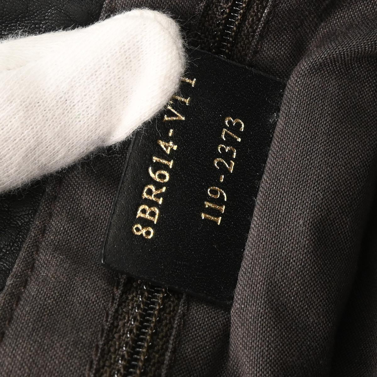 Fendi Black Leather 2way Shoulder Handbag