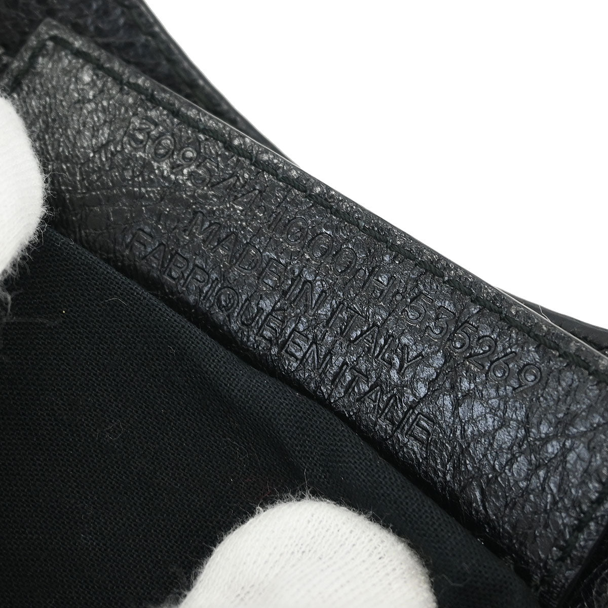 Balenciaga Black Lambskin Mini City 2way Shoulder Handbag