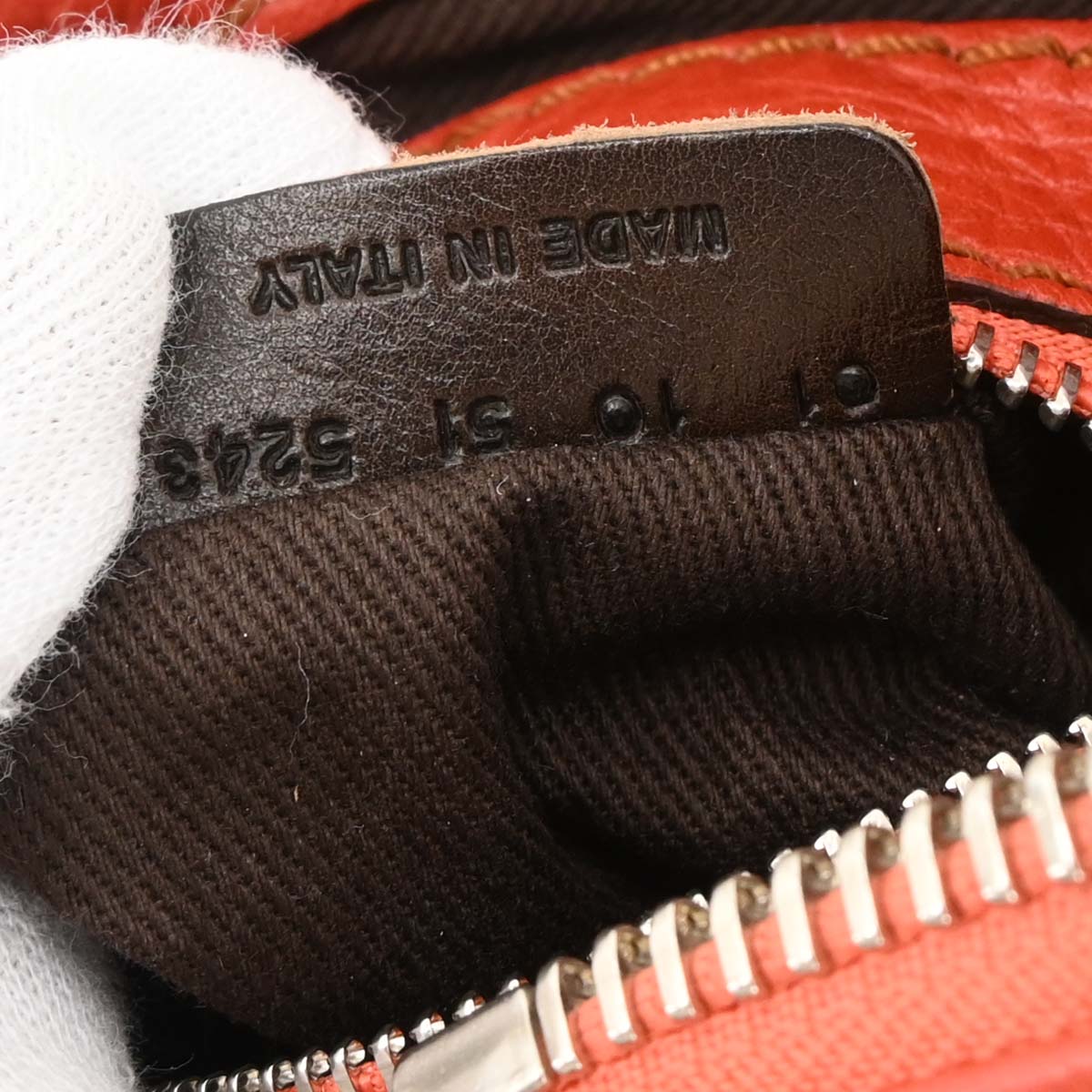 Chloe Vermilion Red Paddington Mini Handbag