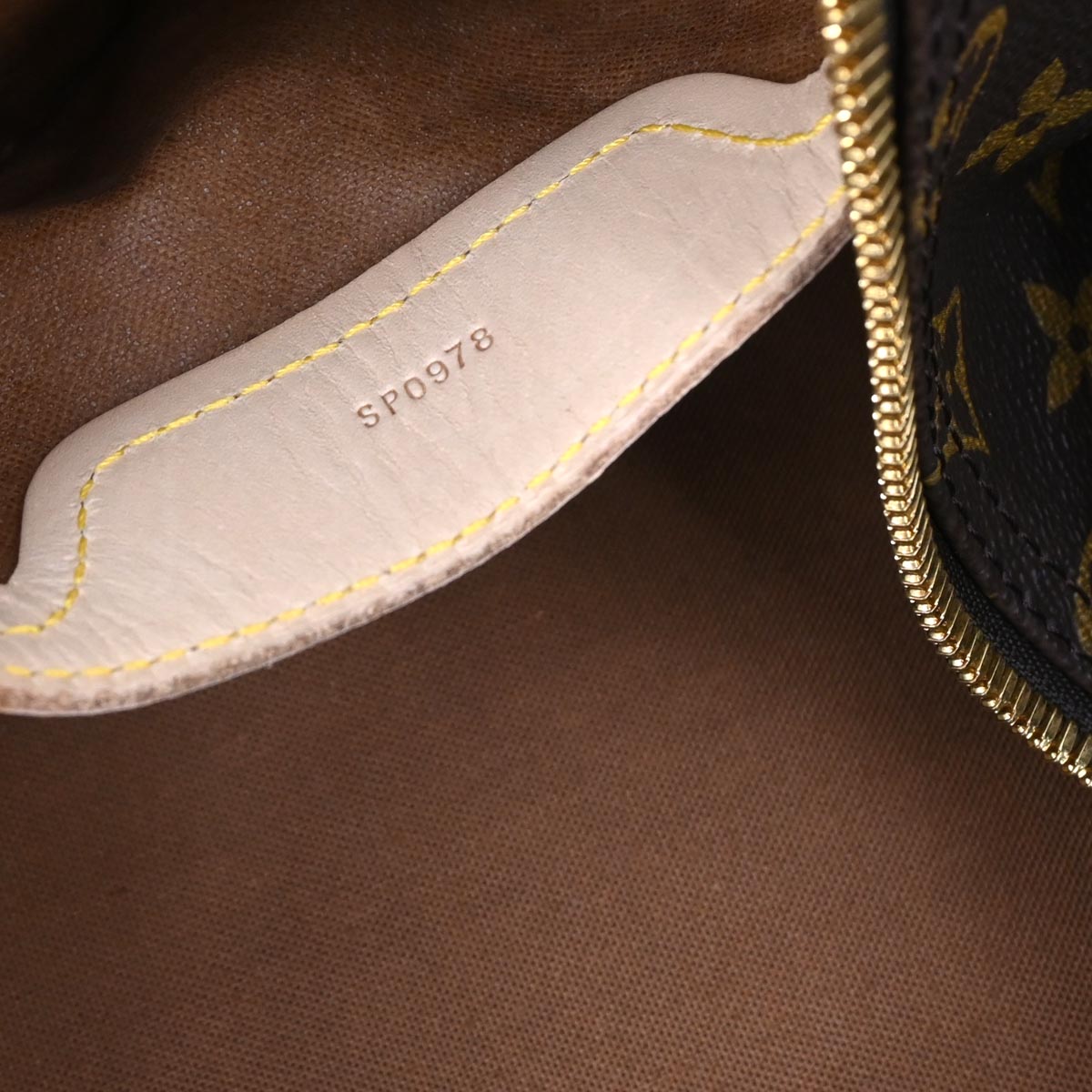 Louis Vuitton Monogram Sac Polochon 2way Shoulder Duffle Bag M41222