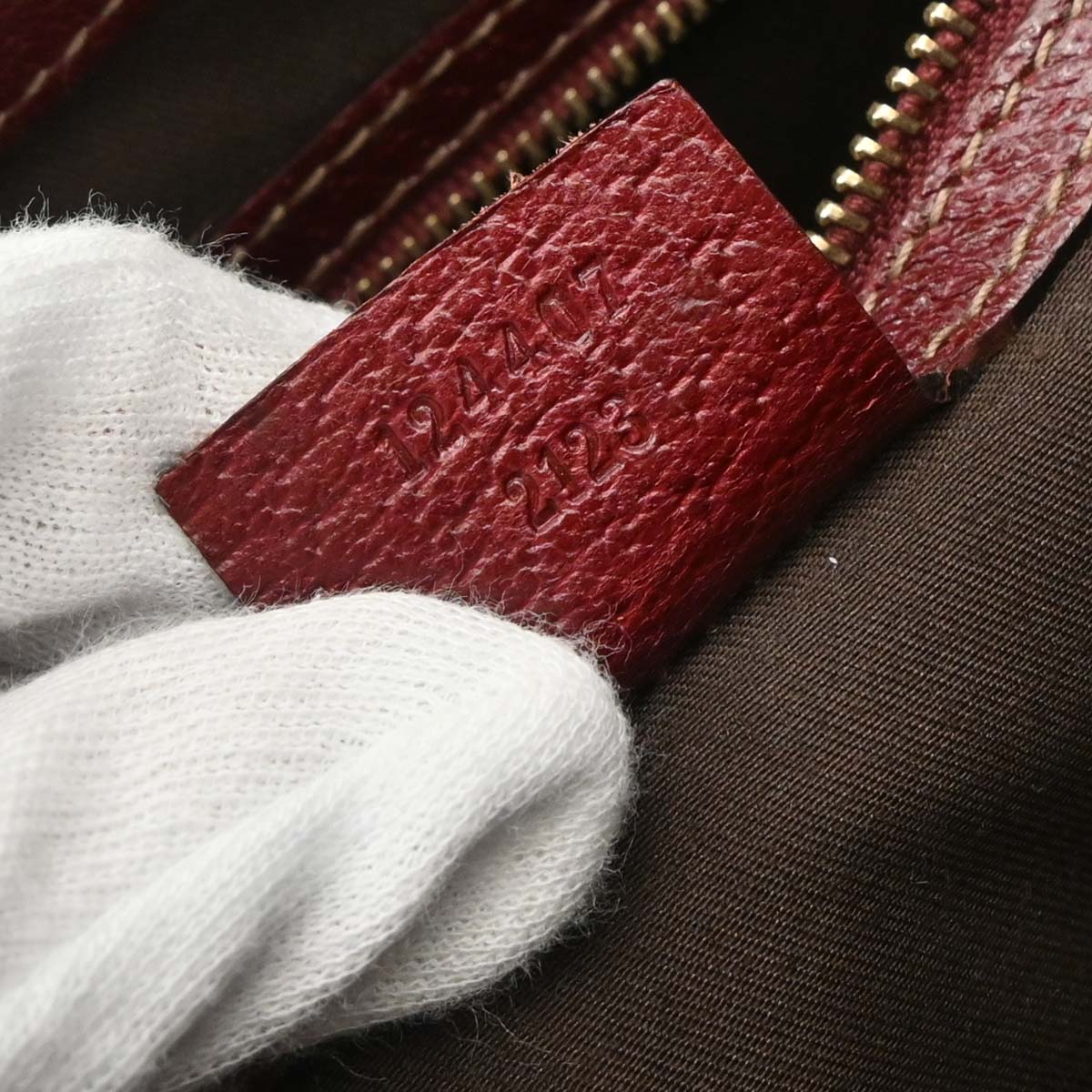 Gucci Beige Jackie GG Handbag