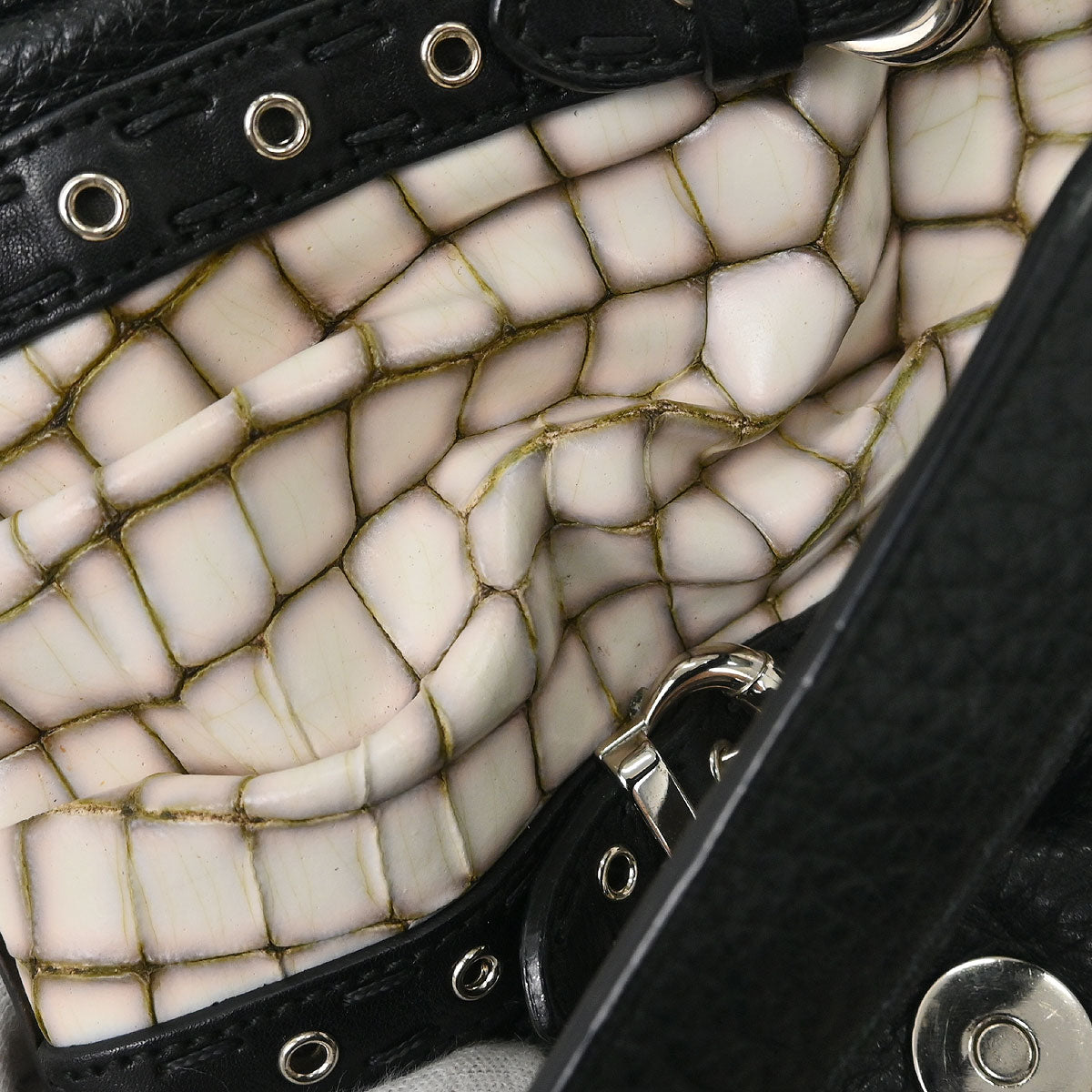 Christian Dior * Black Savana Chic Bag Handbag