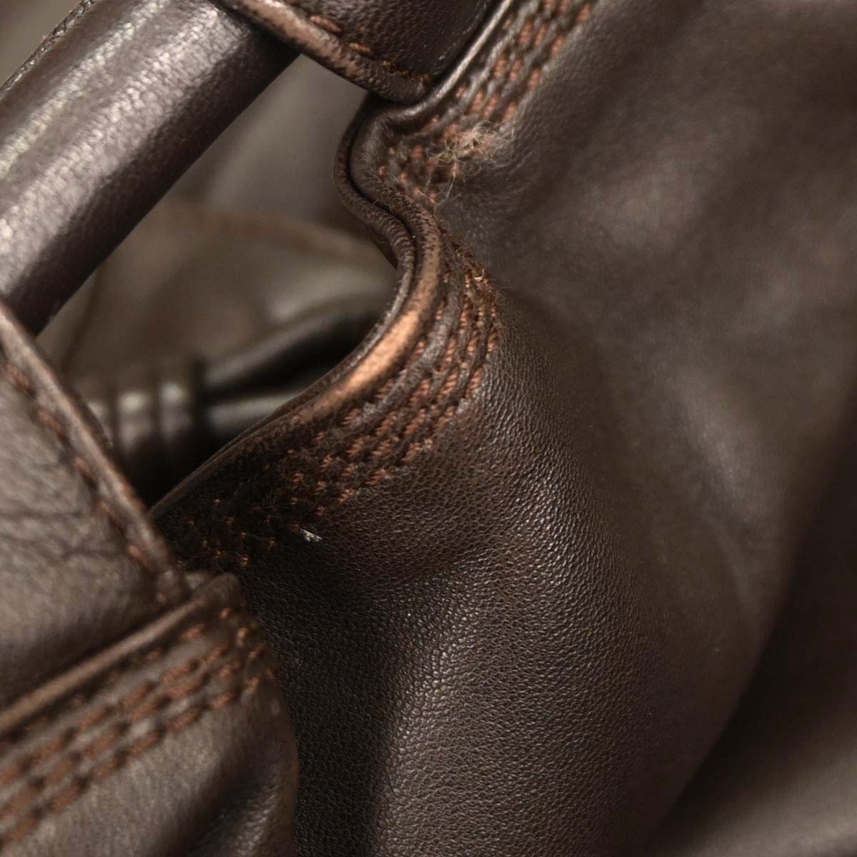 Loewe Brown Lambskin Nappa Aire Tote Bag