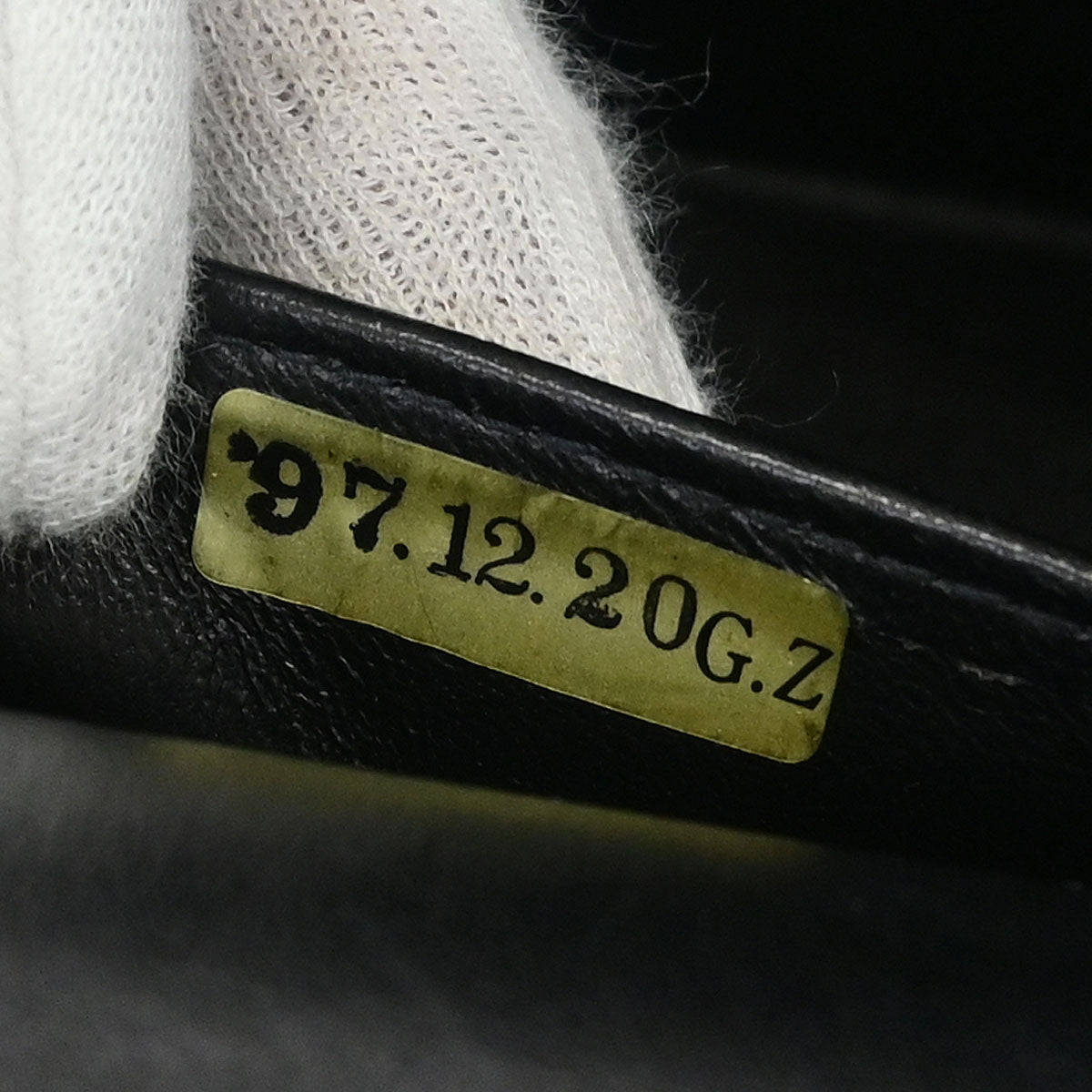 Chanel 1997-1999 Black Suede Medium Classic Double Flap Shoulder Bag