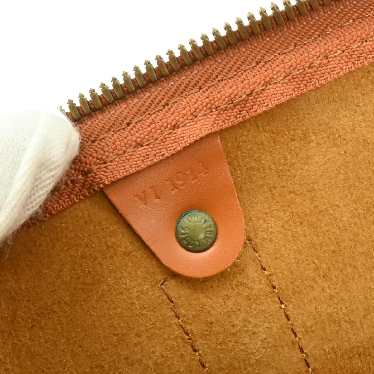 Louis Vuitton Brown Epi Keepall 45 Travel Handbag M42978