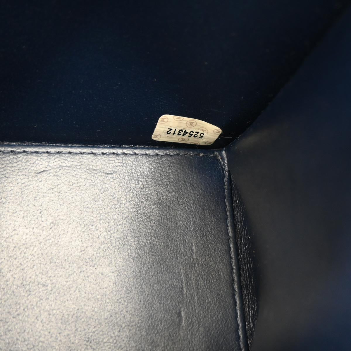 Chanel 1997-1999 Blue Denim Top Handle Handbag