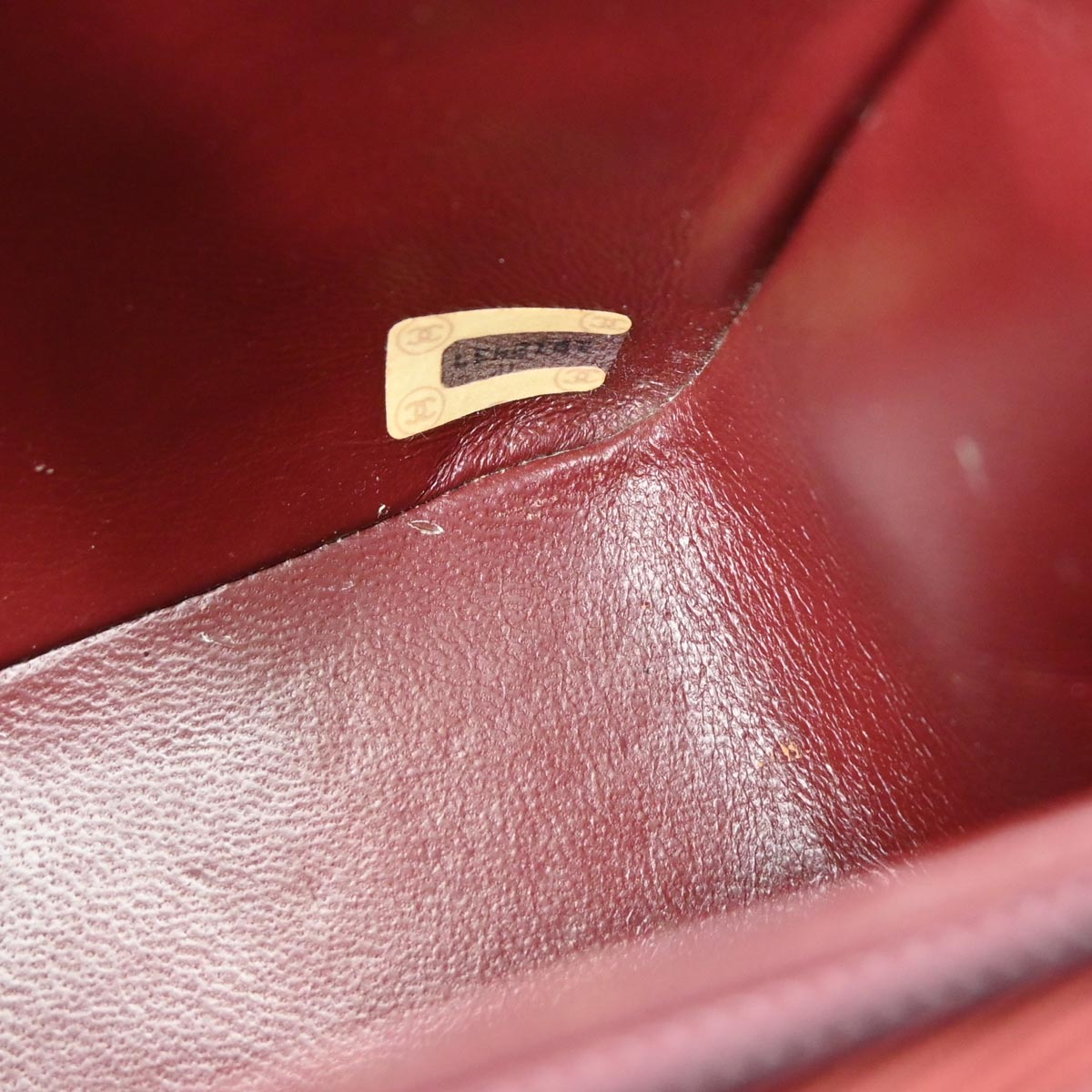 Chanel 1989-1991 Black Lambskin Turnlock Small Full Flap Shoulder Bag