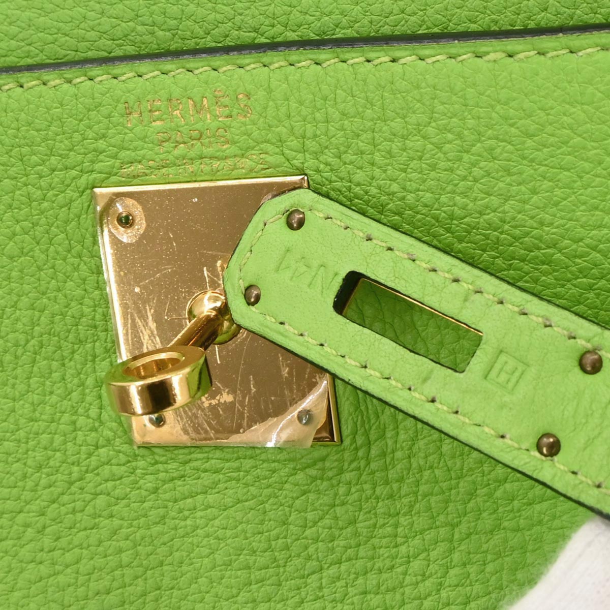 Hermes Green Apple Togo Kelly A Dos GM Backpack