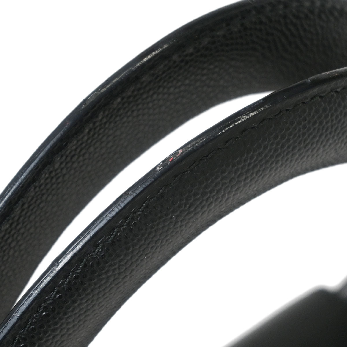 Cartier Black Leather Panthere Handbag