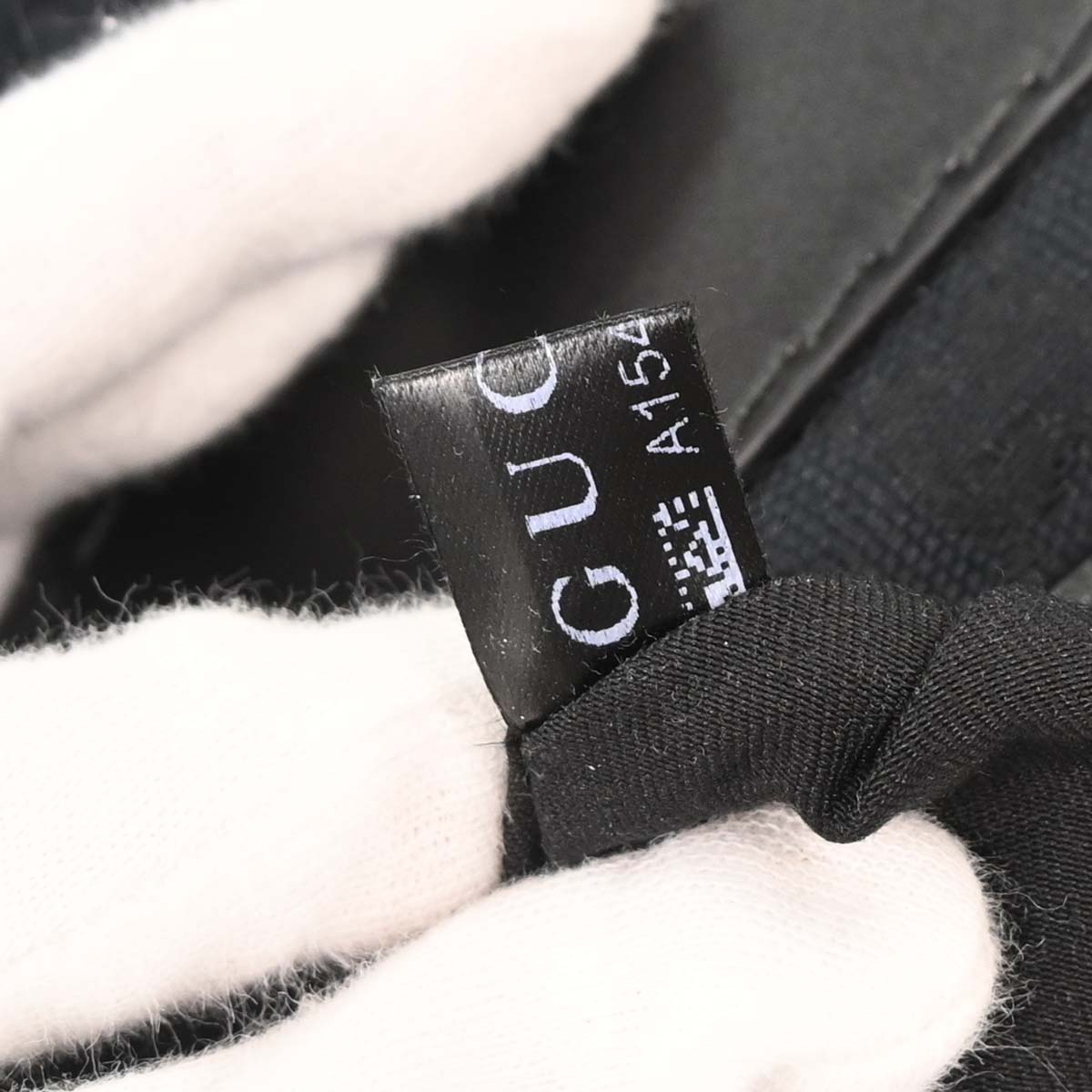 Gucci Black Canvas GG Queen Hobo Handbag