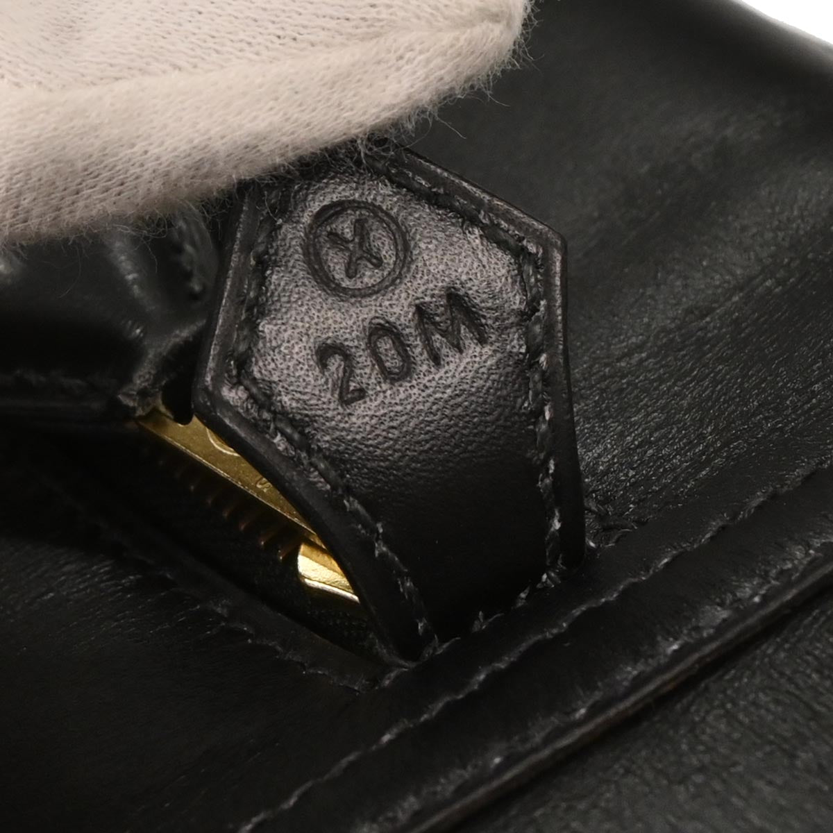 Hermes Black Box Calf Plume 32 Handbag