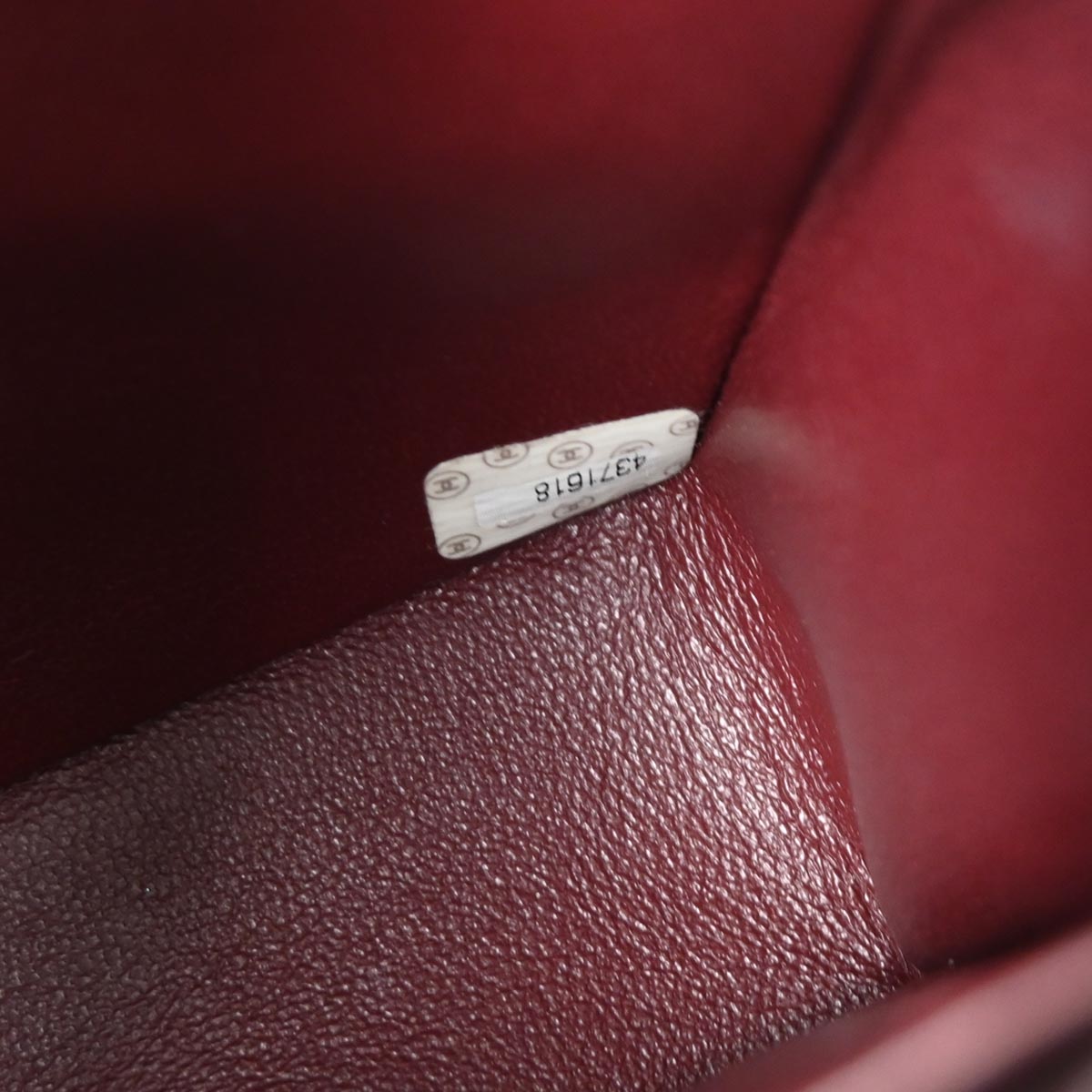 Chanel 1996-1997 Black Lambskin Medium Classic Double Flap Shoulder Bag