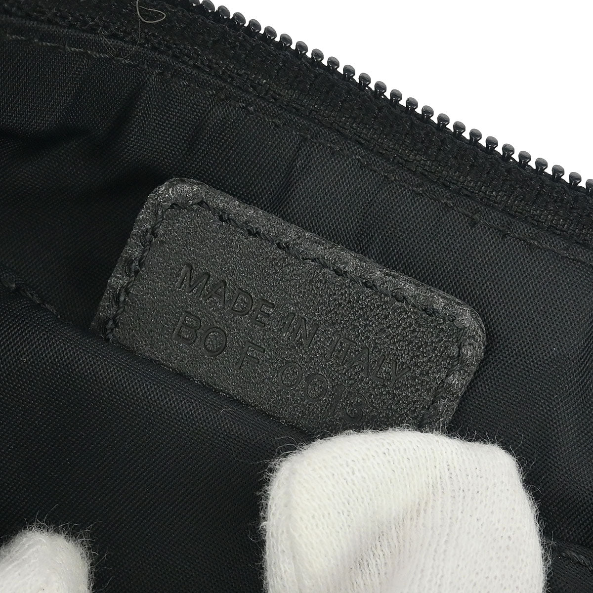 Christian Dior Black Canvas Trotter Handbag