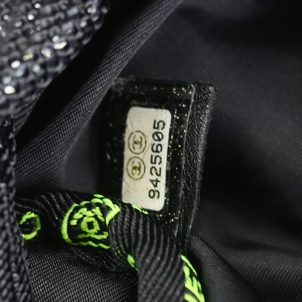 Chanel 2004-2005 Black Nylon Sport Line Shoulder Bag