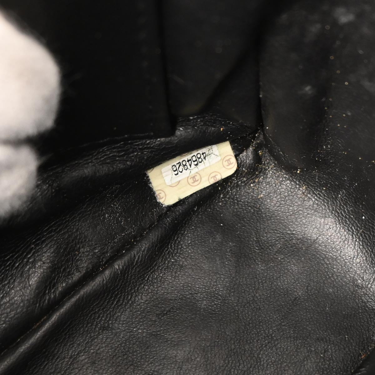 Chanel 1996-1997 Black Caviar Camera Bag Small