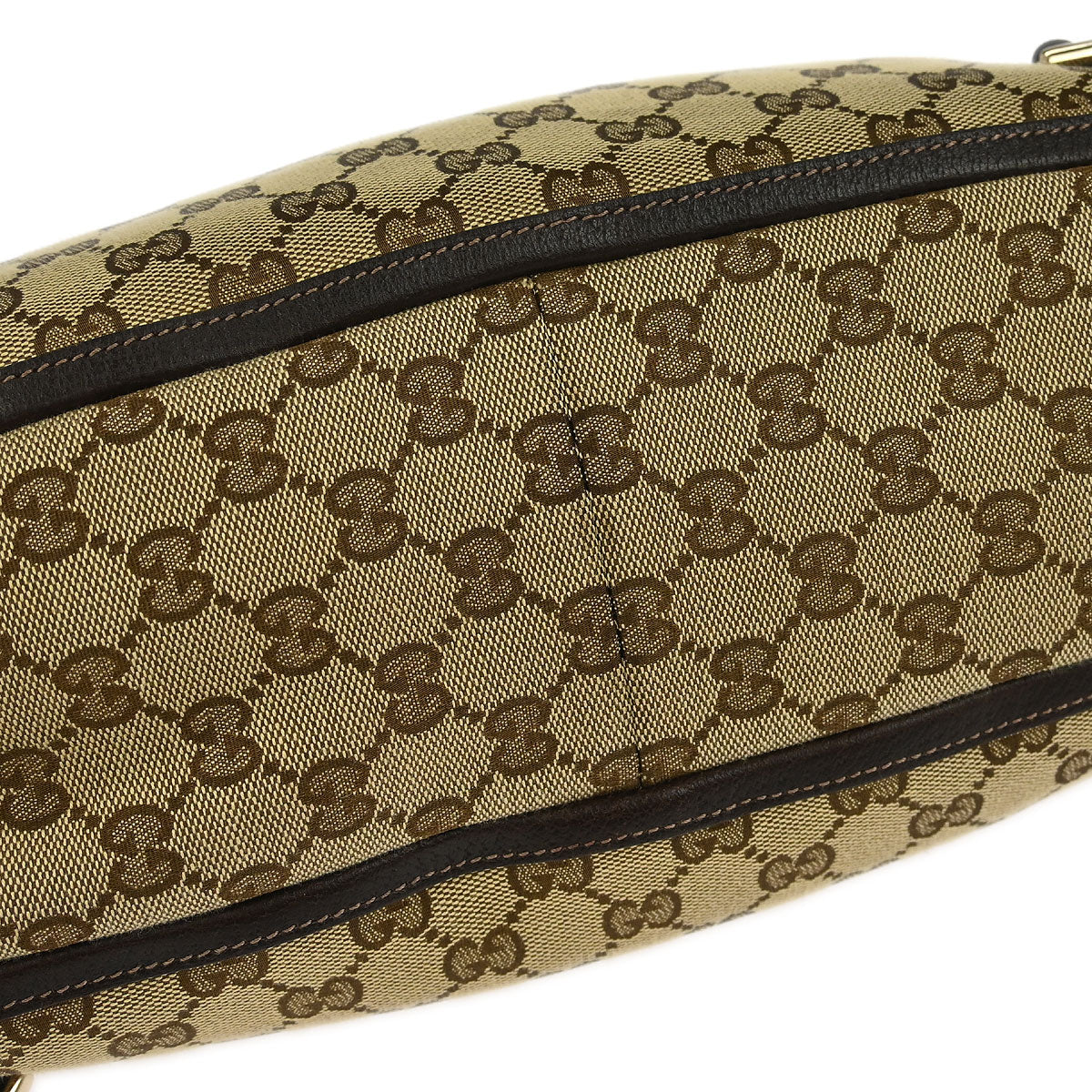 Gucci Beige Canvas GG Tote Handbag