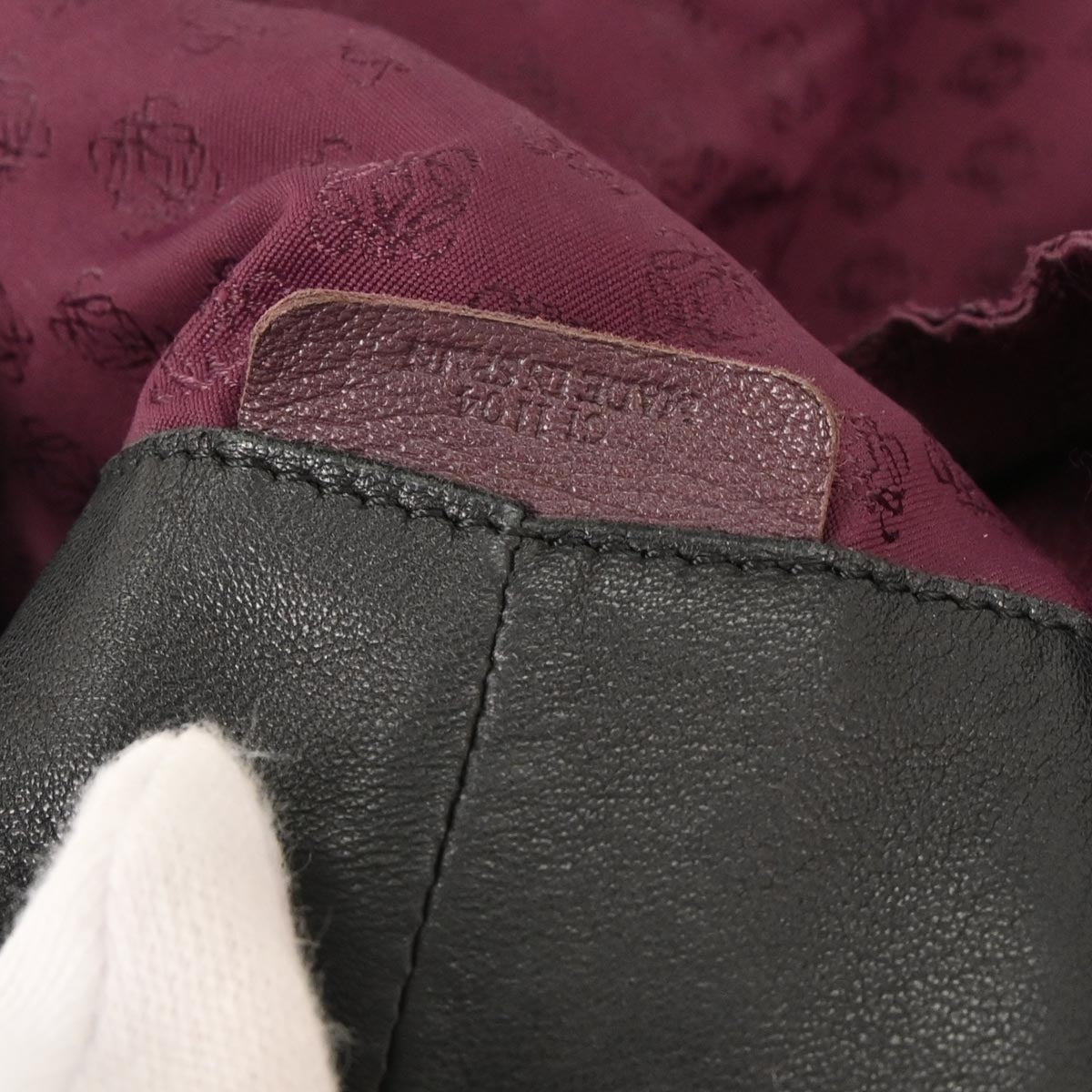 Loewe Black Lambskin Nappa Aire Handbag