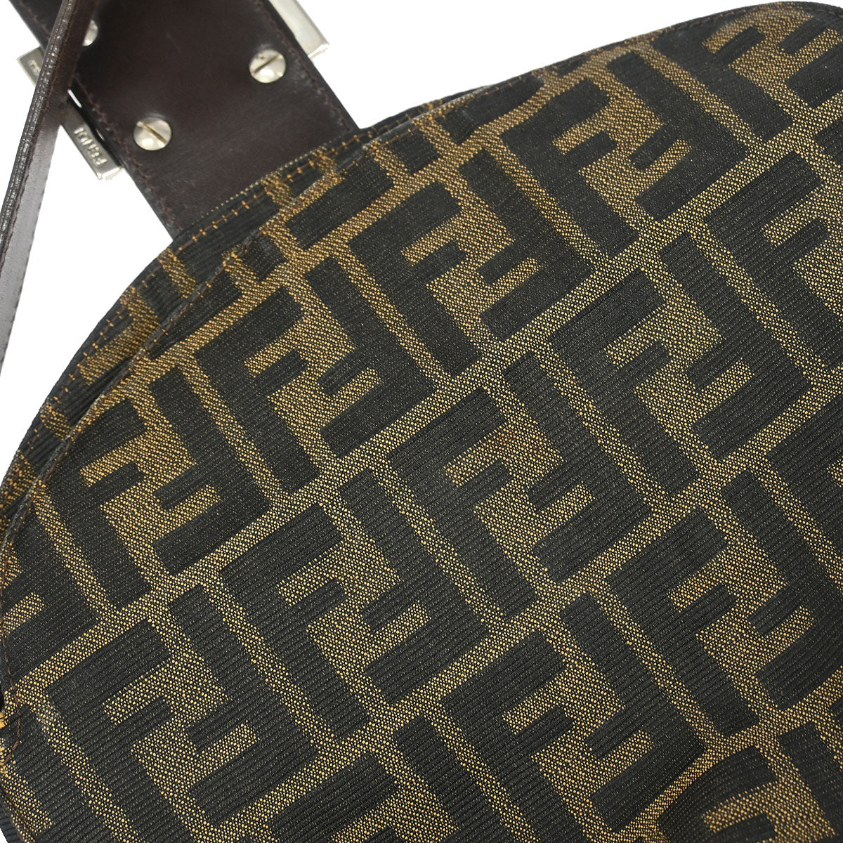 Fendi Brown Canvas Zucca Handbag