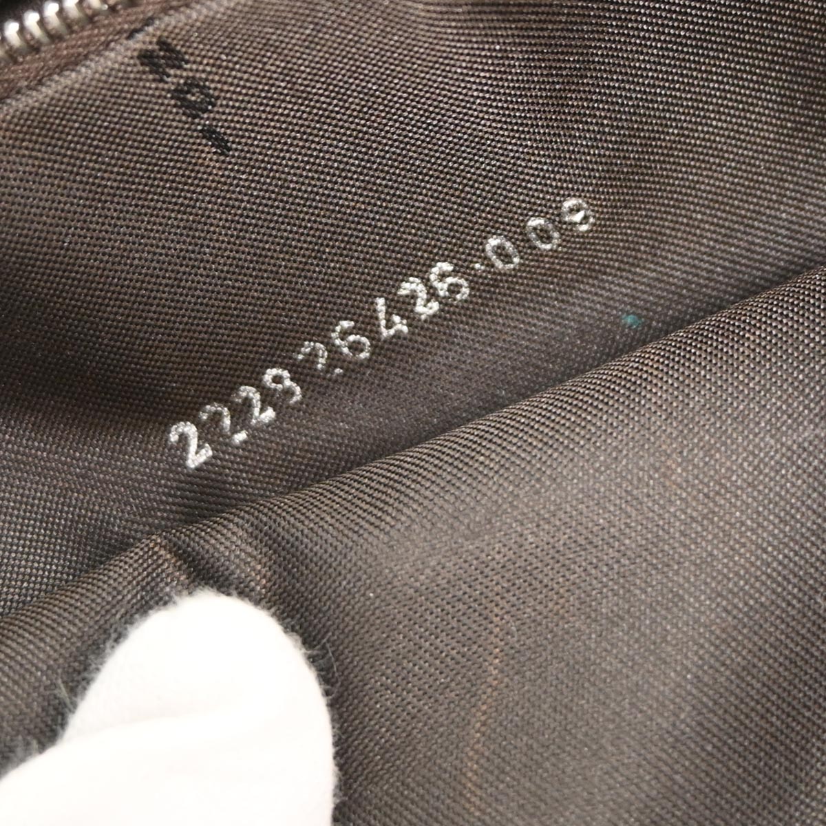 Fendi Brown Canvas Zucca Handbag