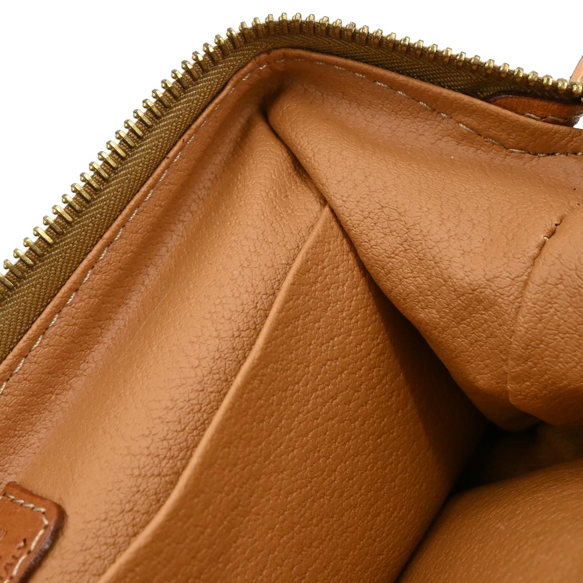 Celine Brown PVC Macadam Clutch Bag