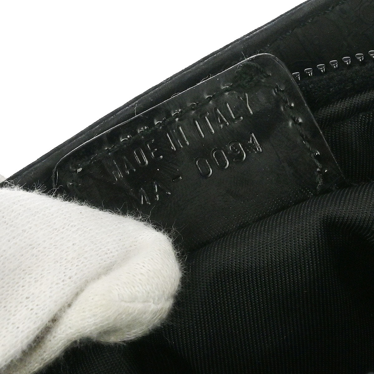 Christian Dior Black Suede Medium Lady Dior Trotter 2way Shoulder Handbag