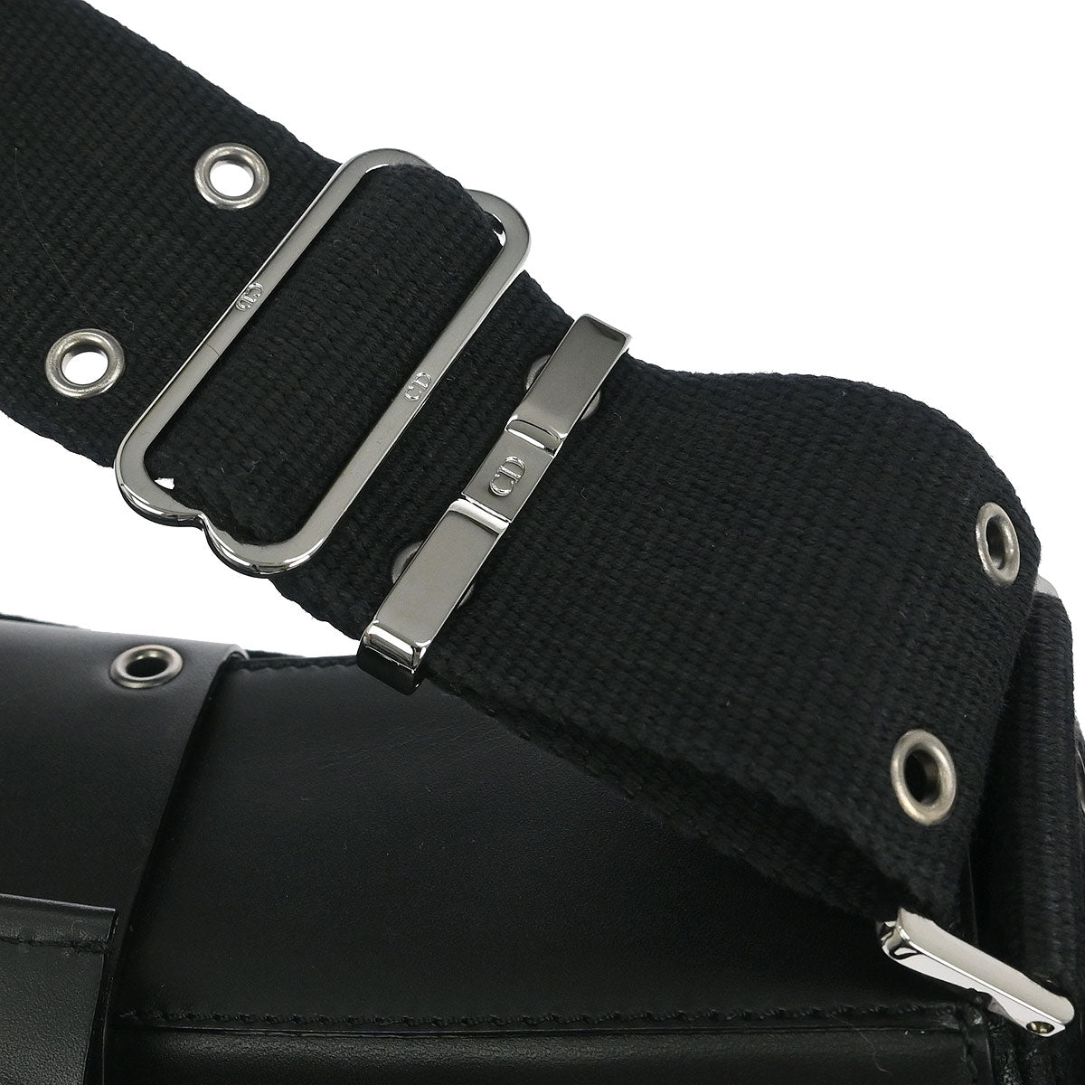 Christian Dior Black Trotter Street Chic Columbus Shoulder Bag