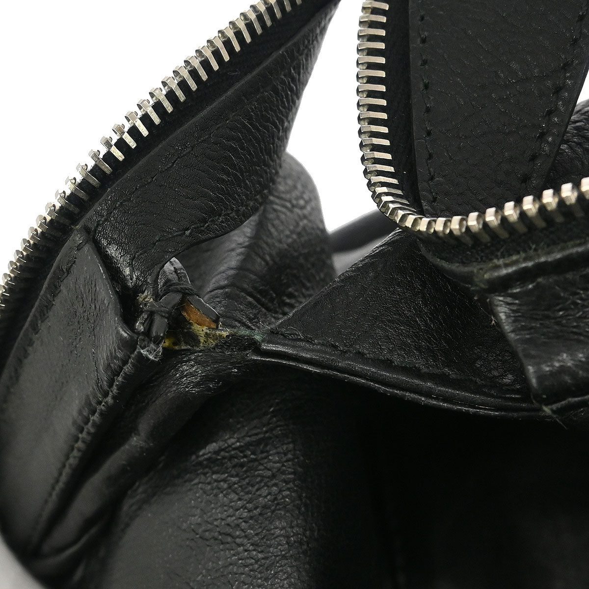 Christian Dior Black Leather My Dior Duffle Handbag