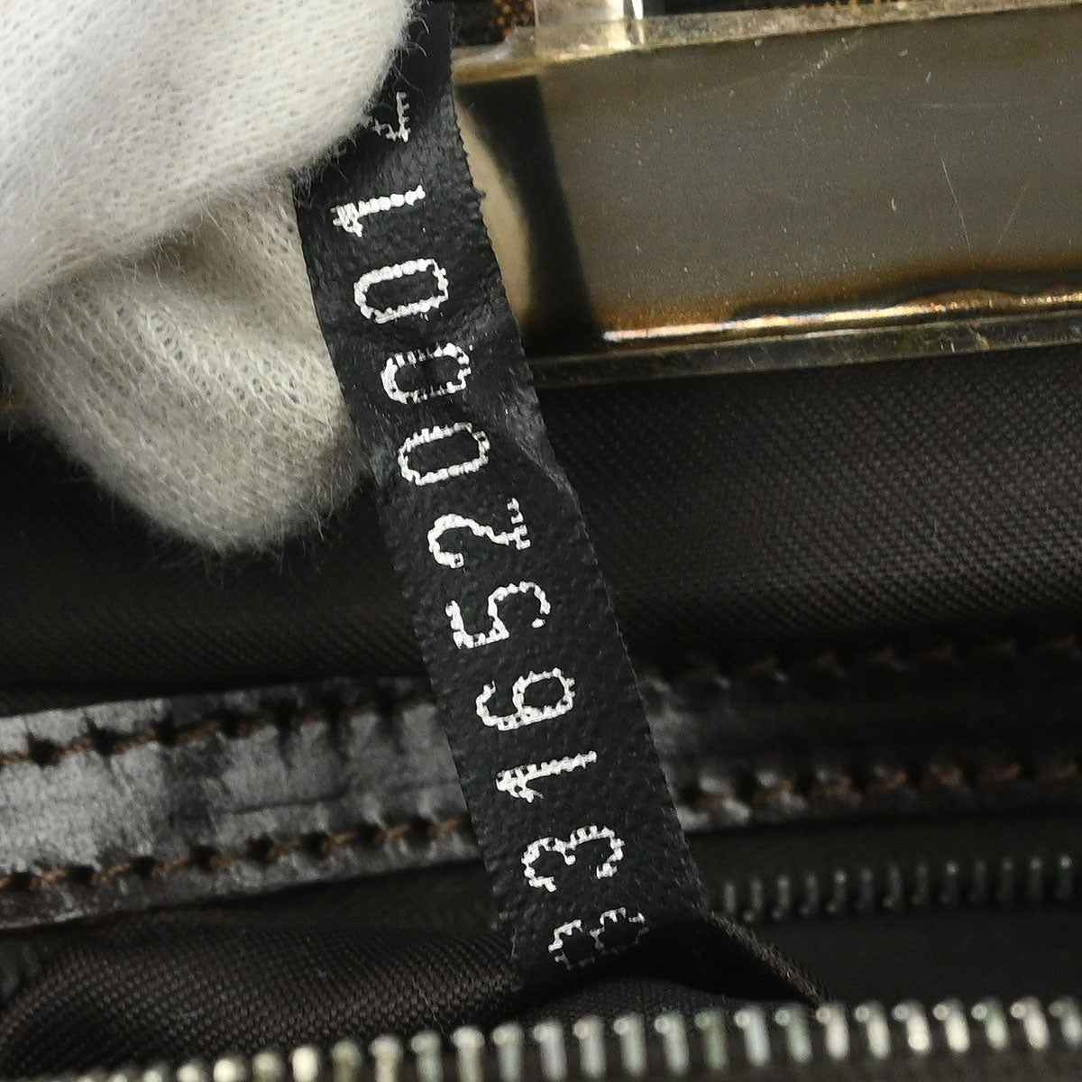 Fendi Brown Canvas Zucca Handbag