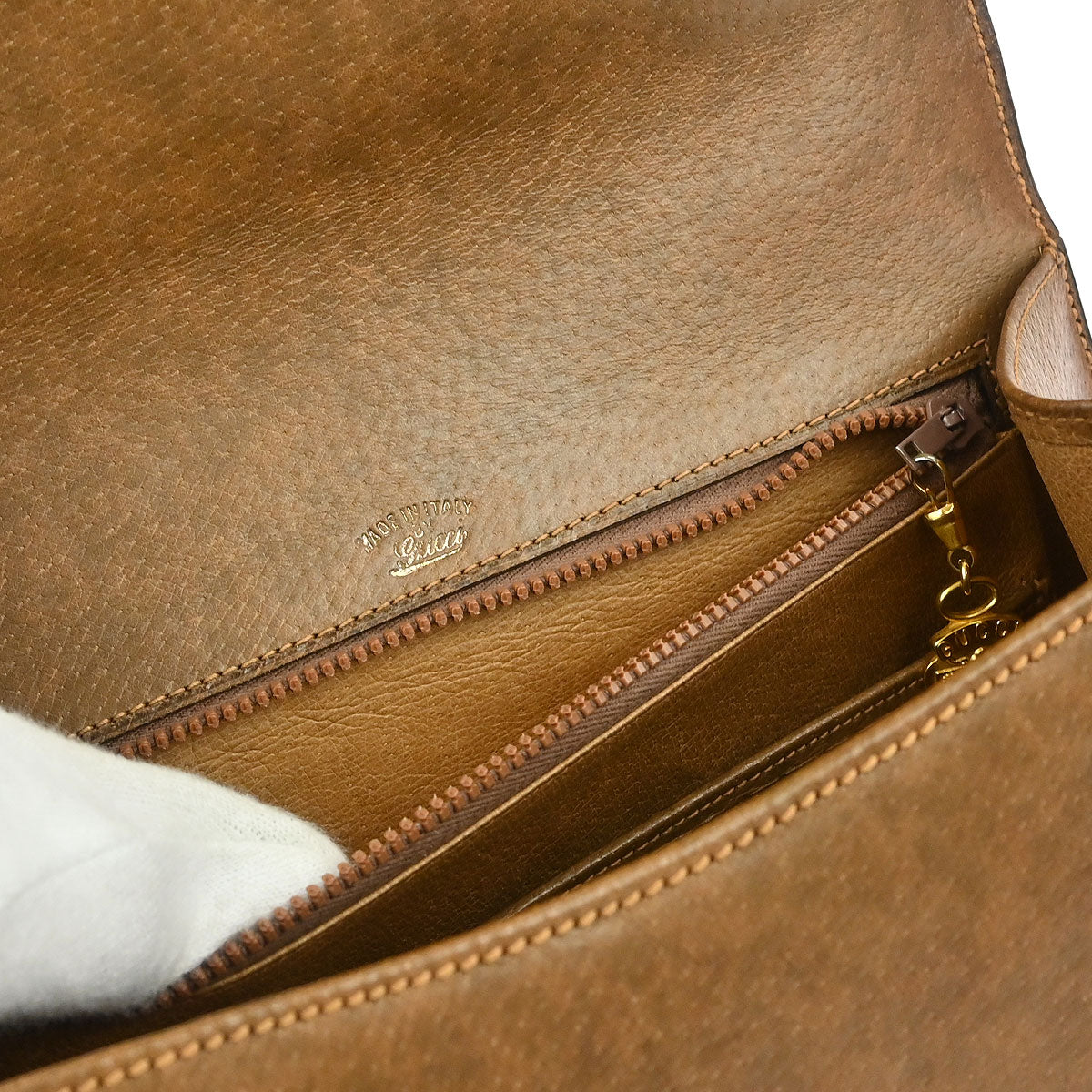 Gucci Brown Leather Handbag