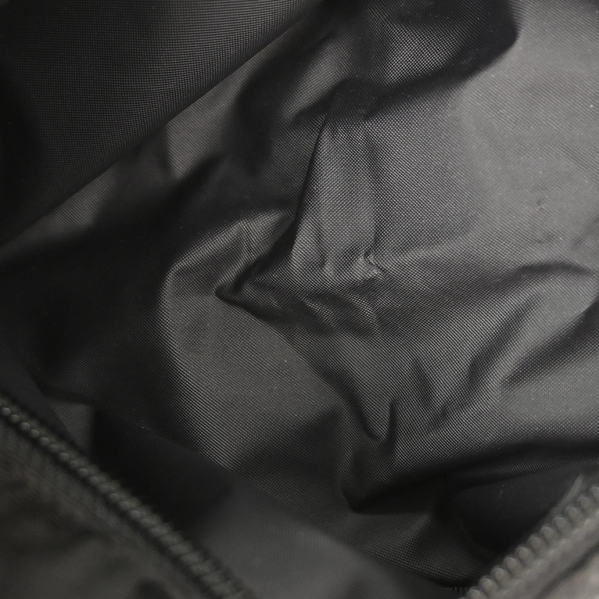 Salvatore Ferragamo Black Nylon Gancini Pouch Handbag