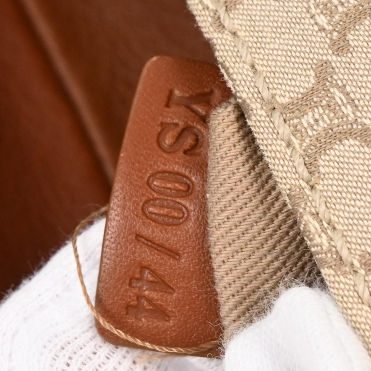 Celine * Beige Canvas Macadam Handbag