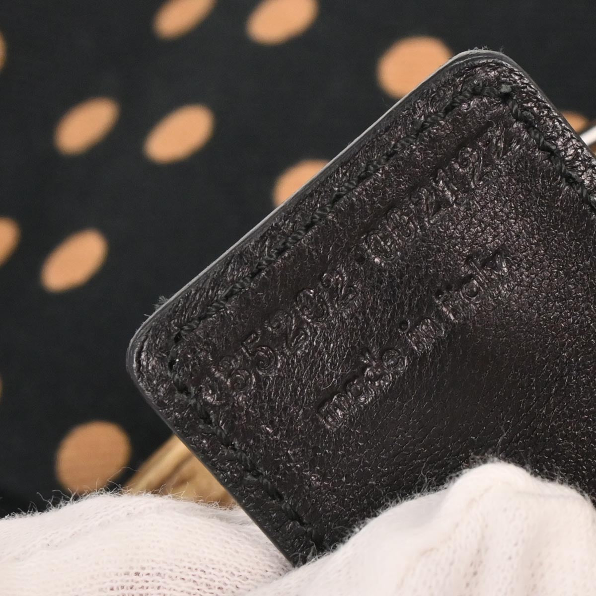 Yves Saint Laurent Black Canvas Mombasa Handbag