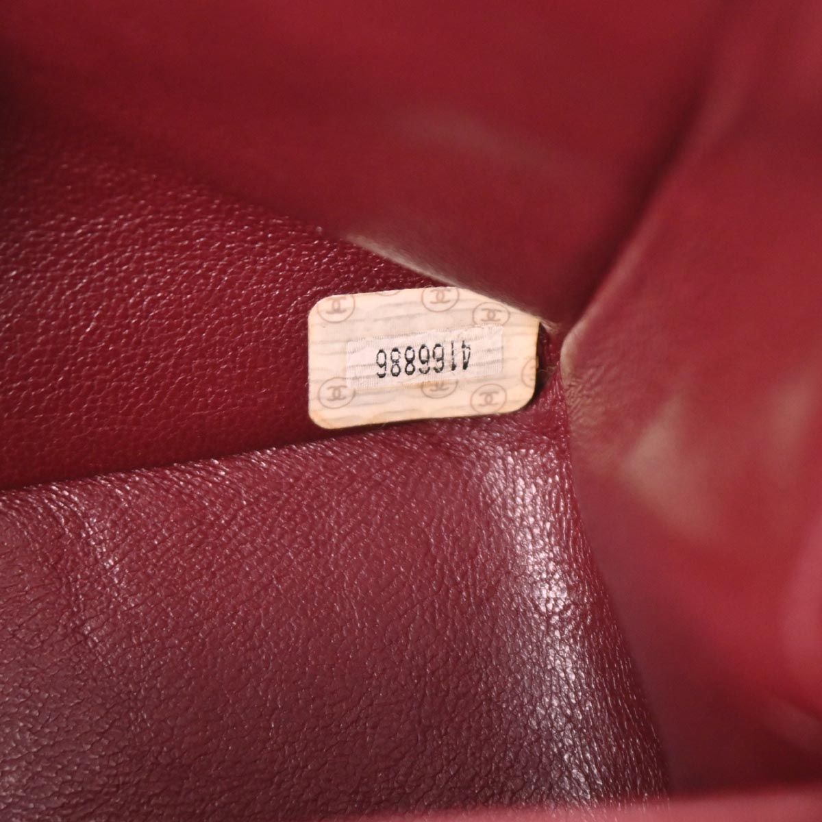 Chanel 1996-1997 Black Lambskin Medium Classic Double Flap Shoulder Bag