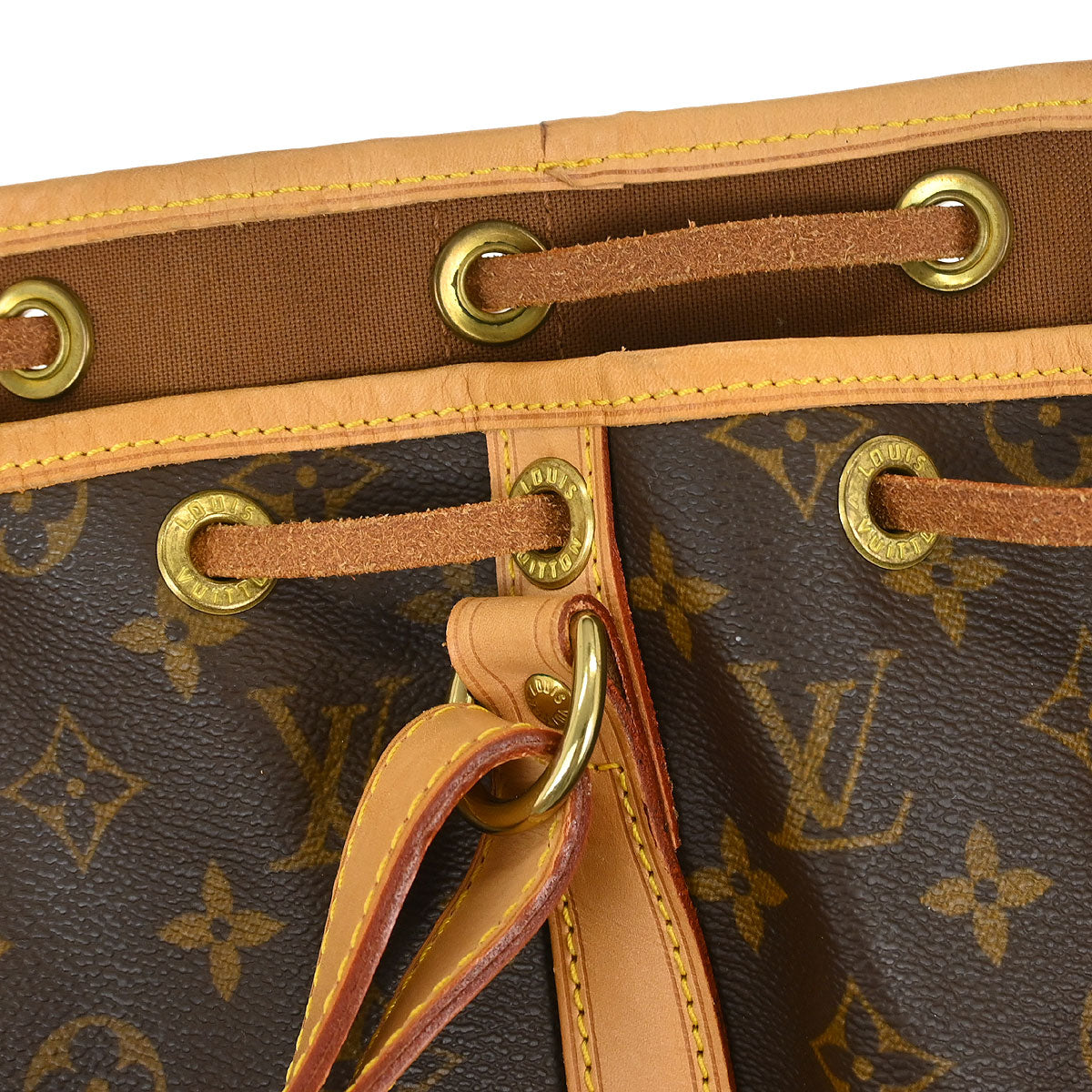 Louis Vuitton Monogram Noe Drawstring Shoulder Bag M42224